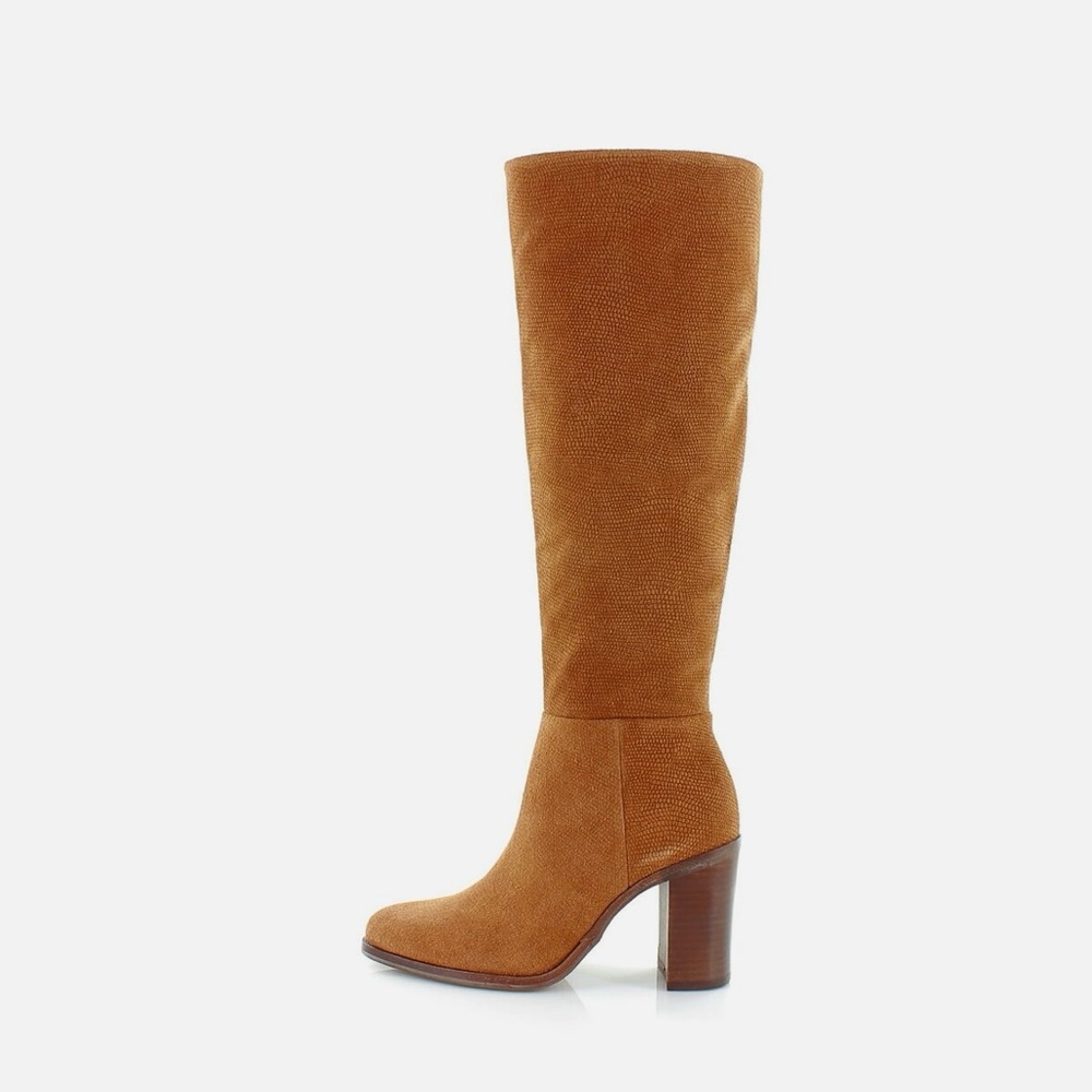 Vince Camuto Cognac Boots - “Parnela”